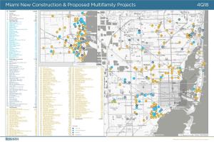 Miami New Construction & Proposed Multifamily Projects 4Q18