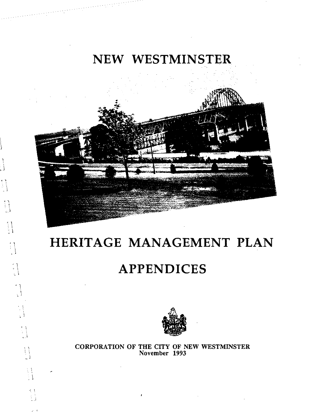 Heritage Management Plan Appendices