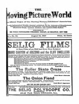 The Moving Picture World (August 1907)