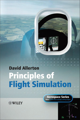 PRINCIPLES of FLIGHT SIMULATION Aerospace Series List
