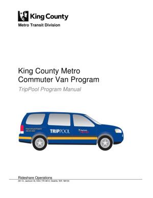 King County Metro Commuter Van Program