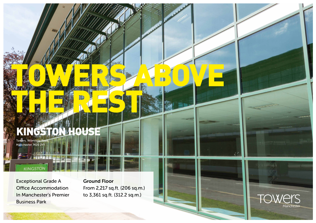 KINGSTON HOUSE Towers, Wilmslow Road, Manchester, M20 2YY