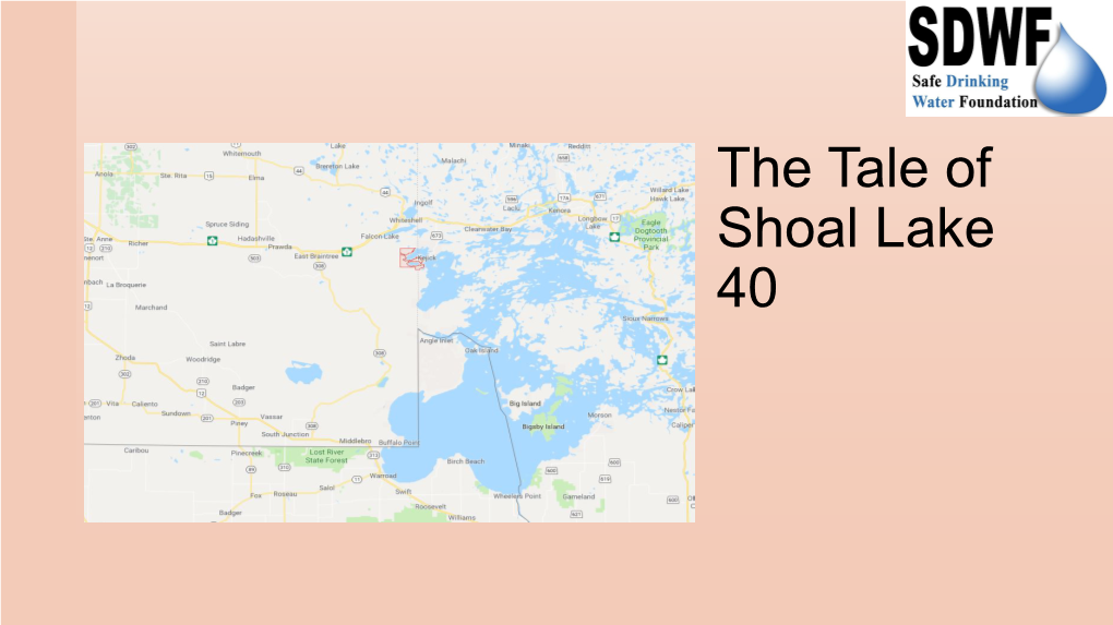 The Tale of Shoal Lake 40