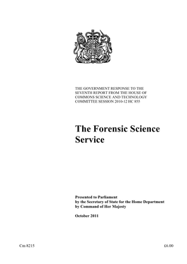 Forensic Science Service