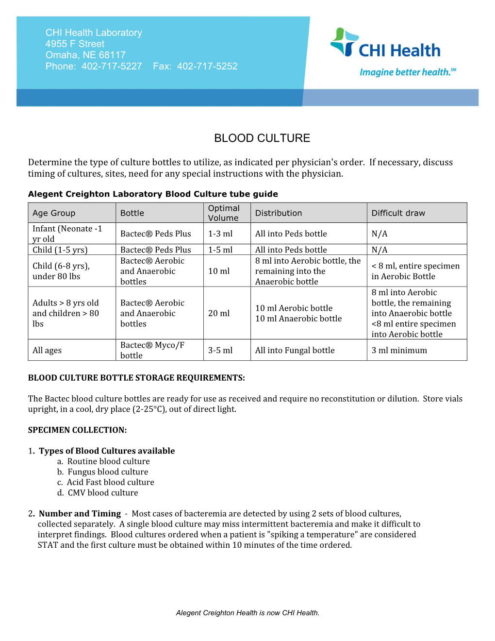 Blood Culture