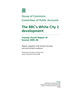 The BBC's White City 2 Development