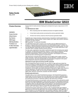IBM Bladecenter QS22