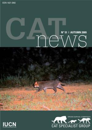 Cats on the 2009 Red List of Threatened Species