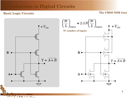 Introduction to Digital Circuits