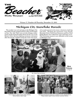 Michigan City Snowflake Parade