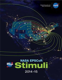 NASA Epscor Stimuli 2014-15 NASA Epscor Stimuli 2014-15 | 1 JURISDICTION Table of Contents