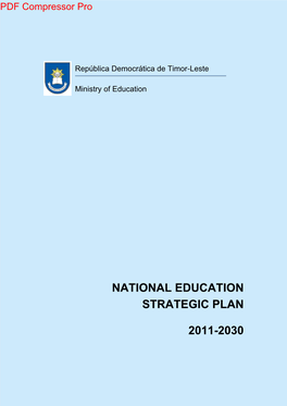 National Education Strategic Plan 2011-2030