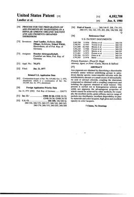 United States Patent (19) 11) 4,182,708 Landler Et Al