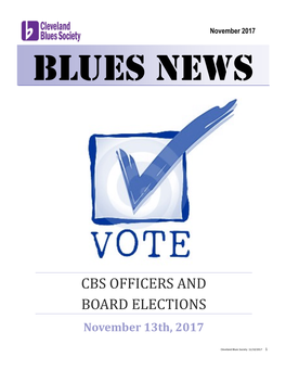 CBS Newsletter November-2017