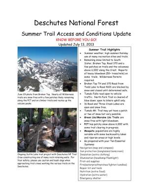 Deschutes National Forest