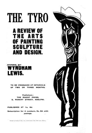 The Tyro a Review of the Arts of Painting Sculptore and Design