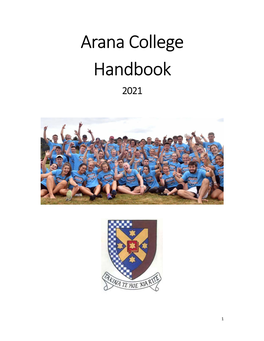 Arana College Handbook 2021