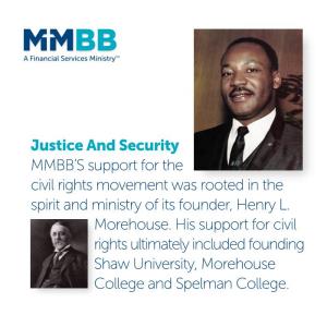 Justice and Security MMBB's Support for the Civil Rights Movement Was