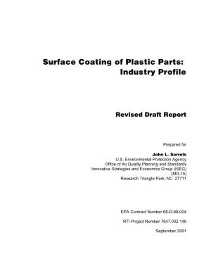 Surface Coating of Plastic Parts: Industry Profile