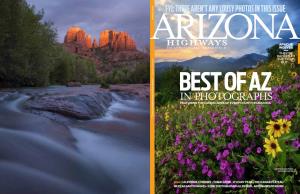 IN PHOTOGRAPHS FEATURING the LANDSCAPES of EVERY COUNTY in ARIZONA “There in the Storm.” Is Even Peace