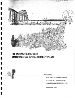The Baltimore Harbor Environmental Enhancement Plan