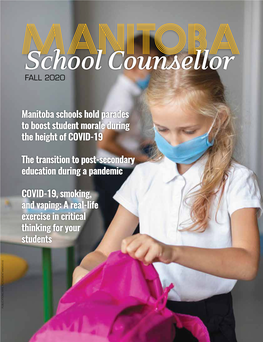 Manitoba School Counsellor Magazine