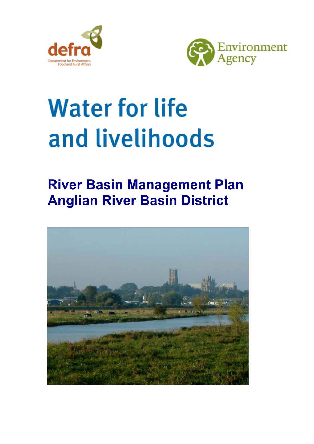 River Basin Management Plan Anglian River Basin District