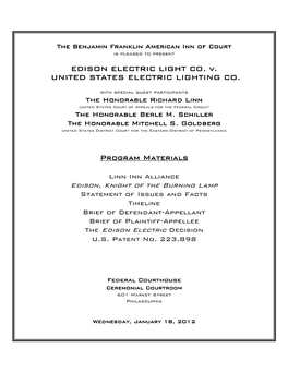 January 2012 Judges' Program