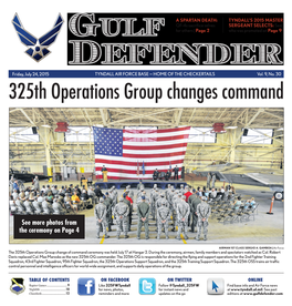 325Th Operations Group Changes Command