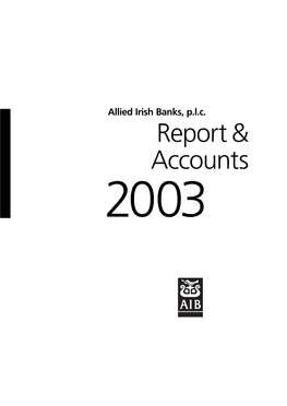 AIB 2003 Cover 22/3/04 4:44 PM Page 1