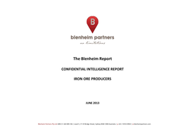 The Blenheim Report