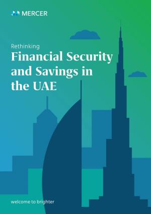Financial Security and Savings in the UAE