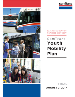 Samtrans Draft Youth Mobility Plan