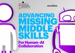 ADVANCING MISSING MIDDLE SKILLS for Human–AI Collaboration Contents