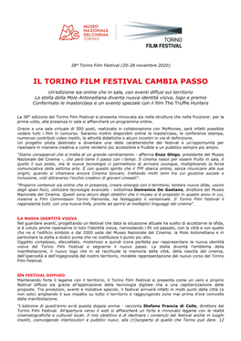 Il Torino Film Festival Cambia Passo