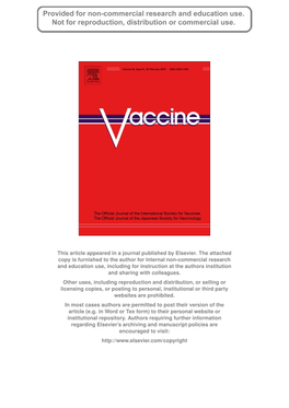 Julie Miloud Kaddar Vaccine 2