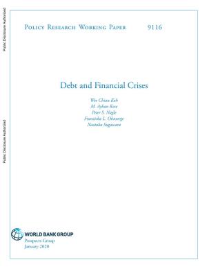Debt and Financial Crises