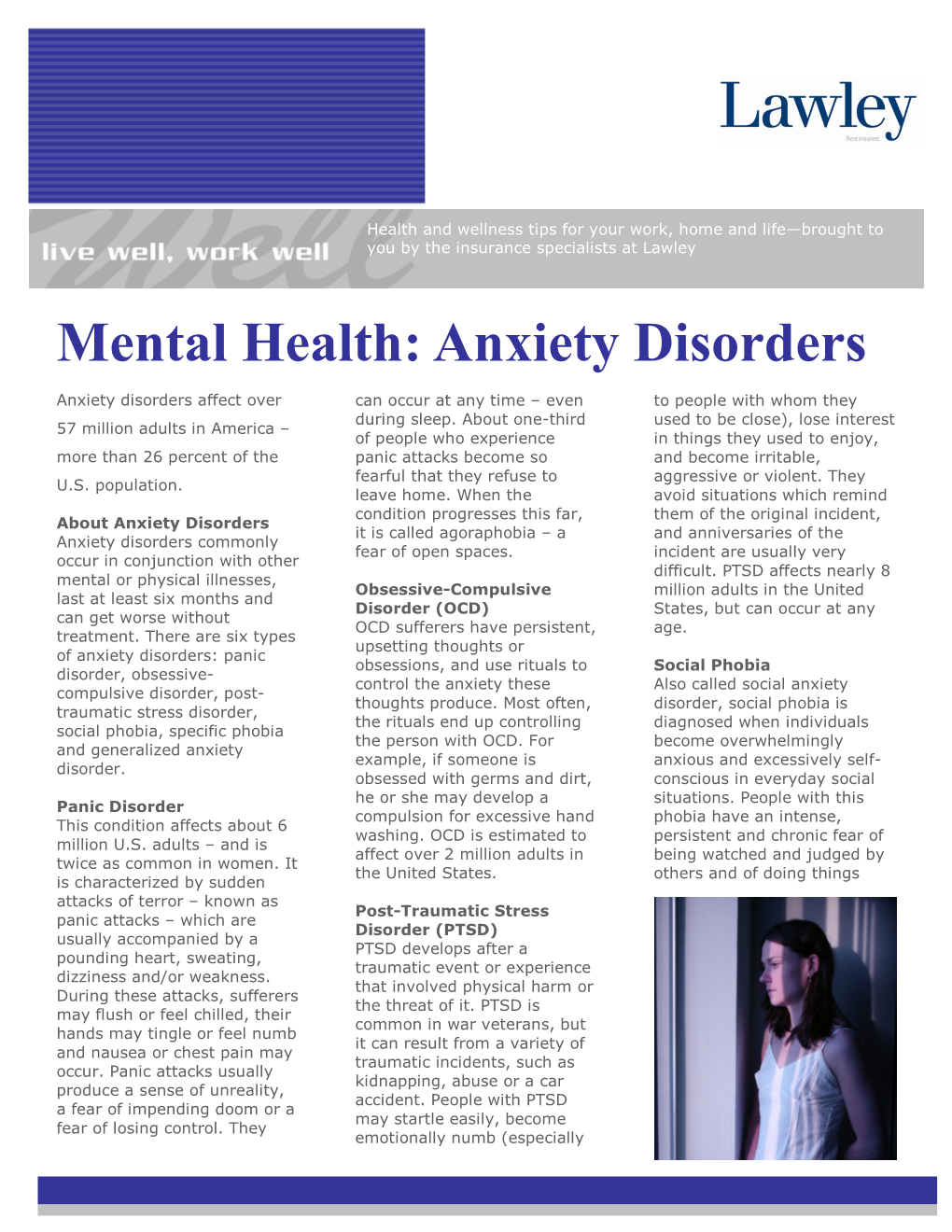 Anxiety Disorders
