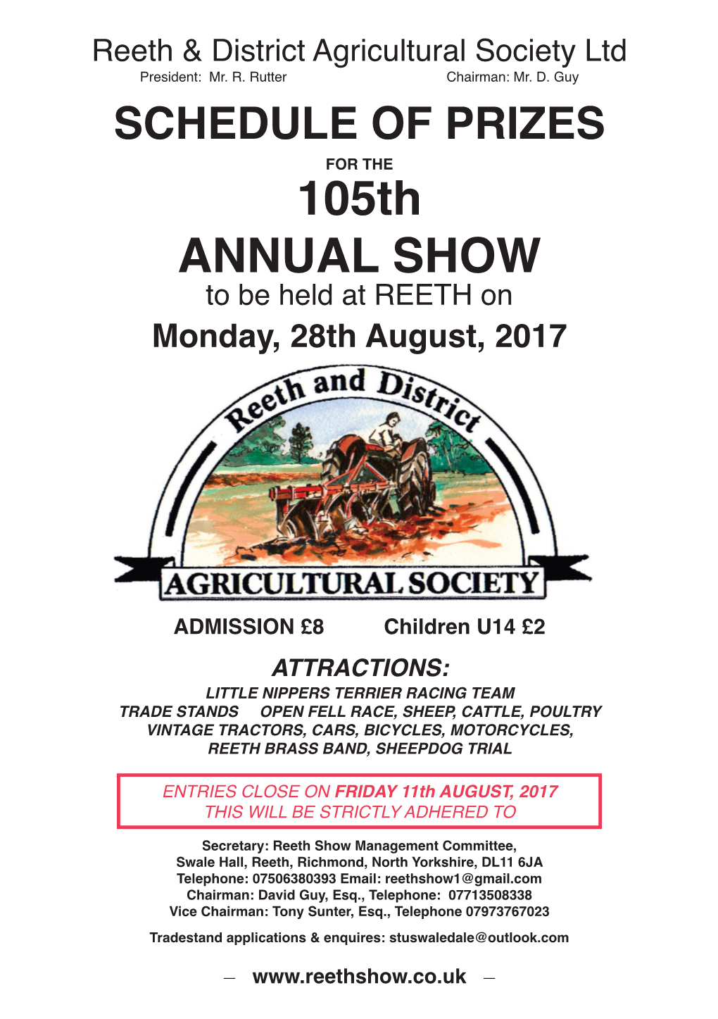 105Th ANNUAL SHOW