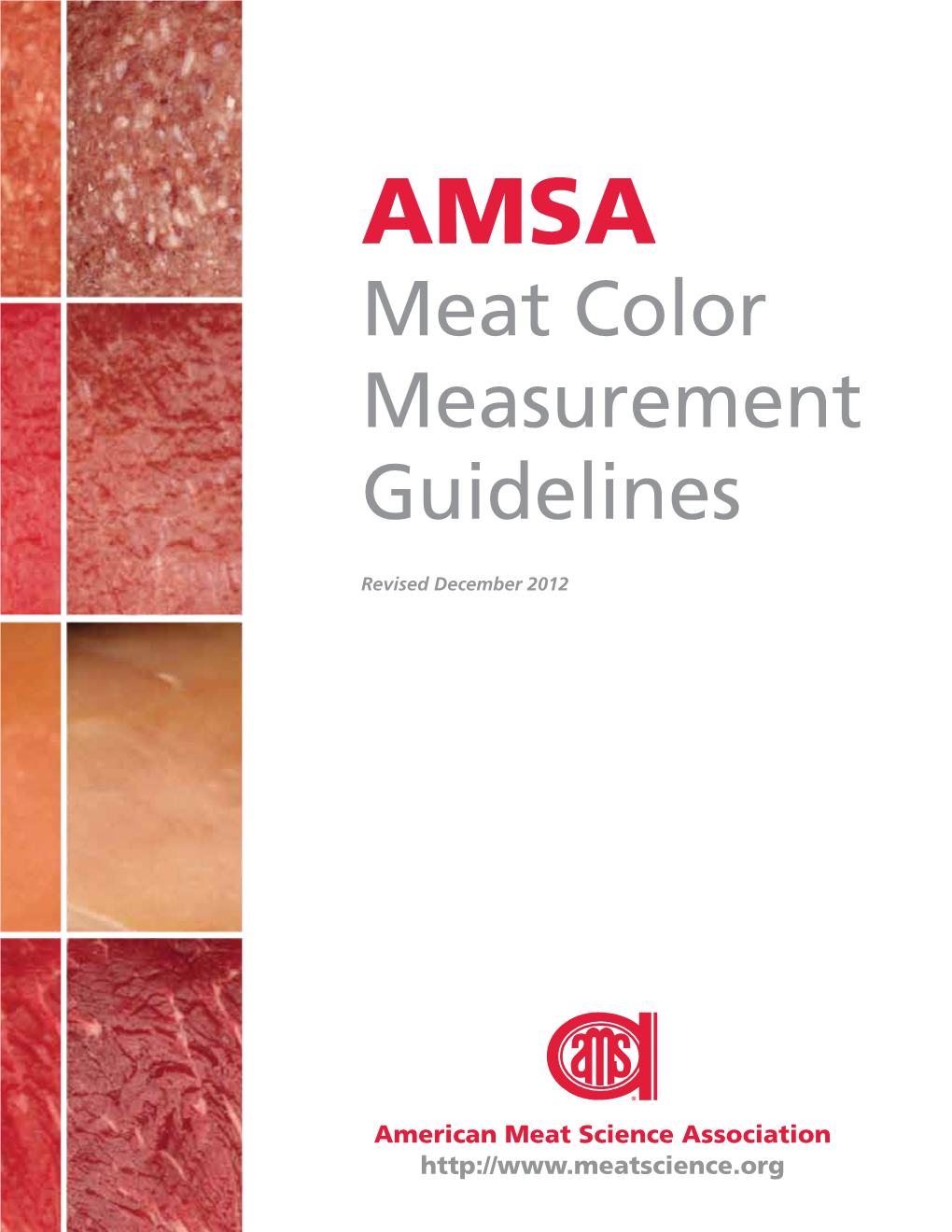 AMSA Meat Color Measurement Guidelines