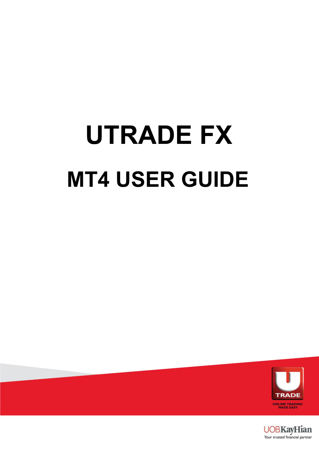 Mt4 User Guide