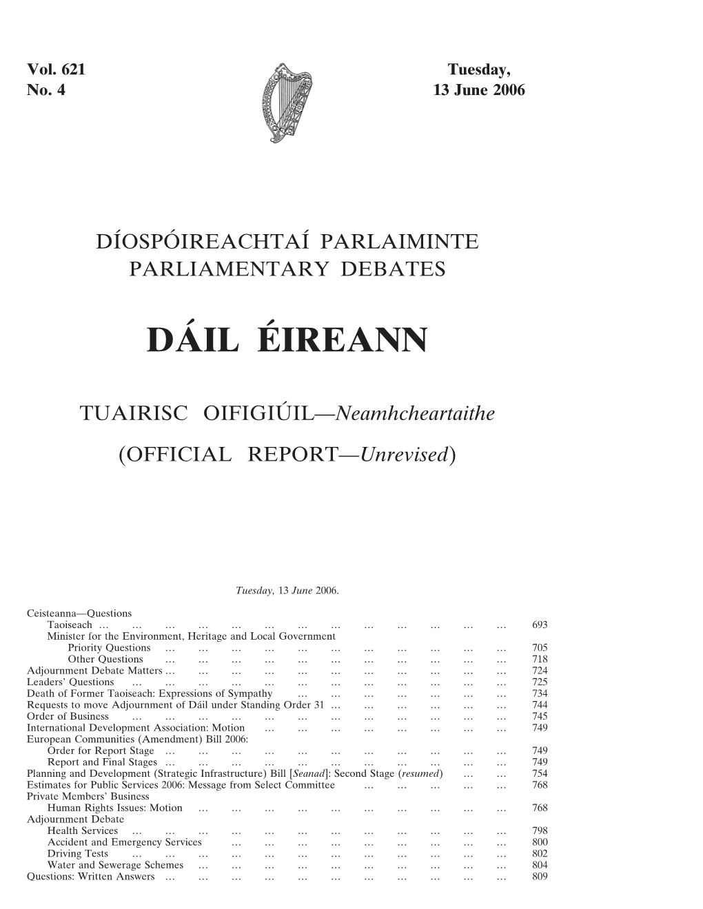 Da´Il E´Ireann