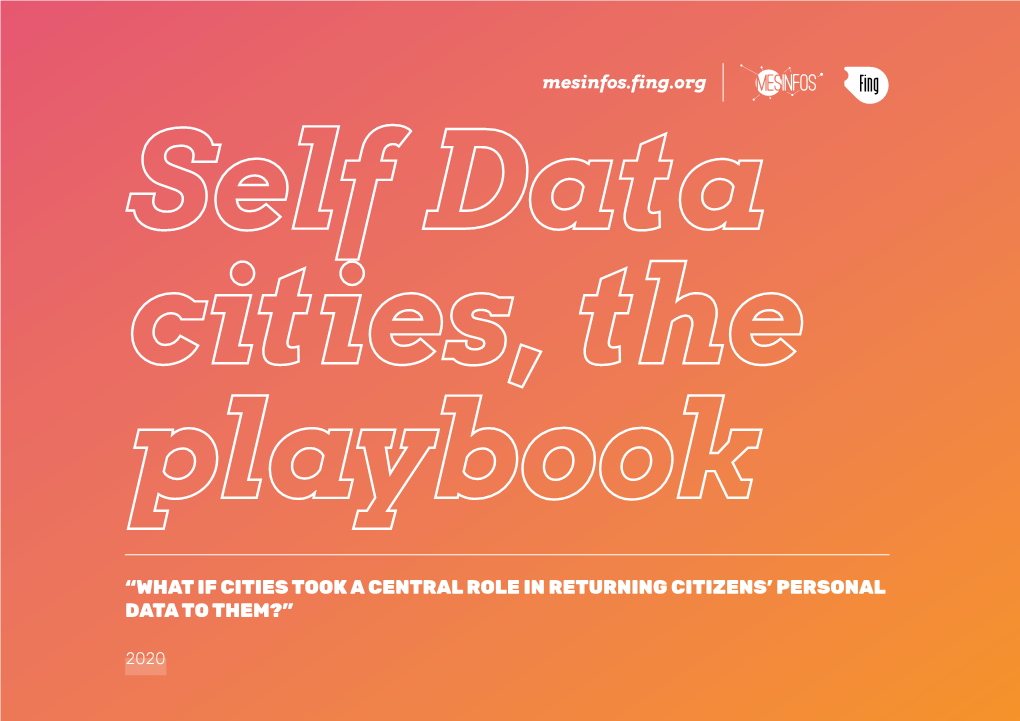 What If Cities Took a Central Role in Returning Citizens' Personal Data To