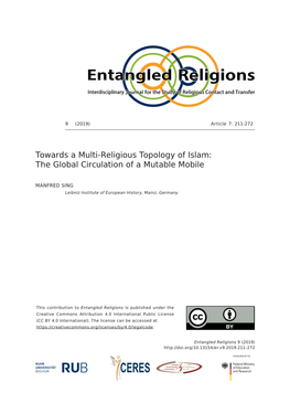 Towards a Multi-Religious Topology of Islam: the Global Circulation of a Mutable Mobile