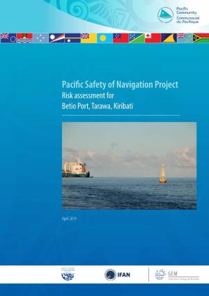 Risk Assessment for Betio Port, Tarawa, Kiribati