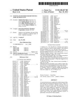 (10) Patent No.: US 8140267 B2