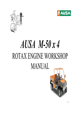 AUSA M50x4 Rotax Engine Workshop Manual