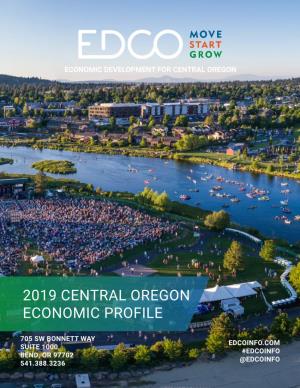 2019 Central Oregon Economic Profile