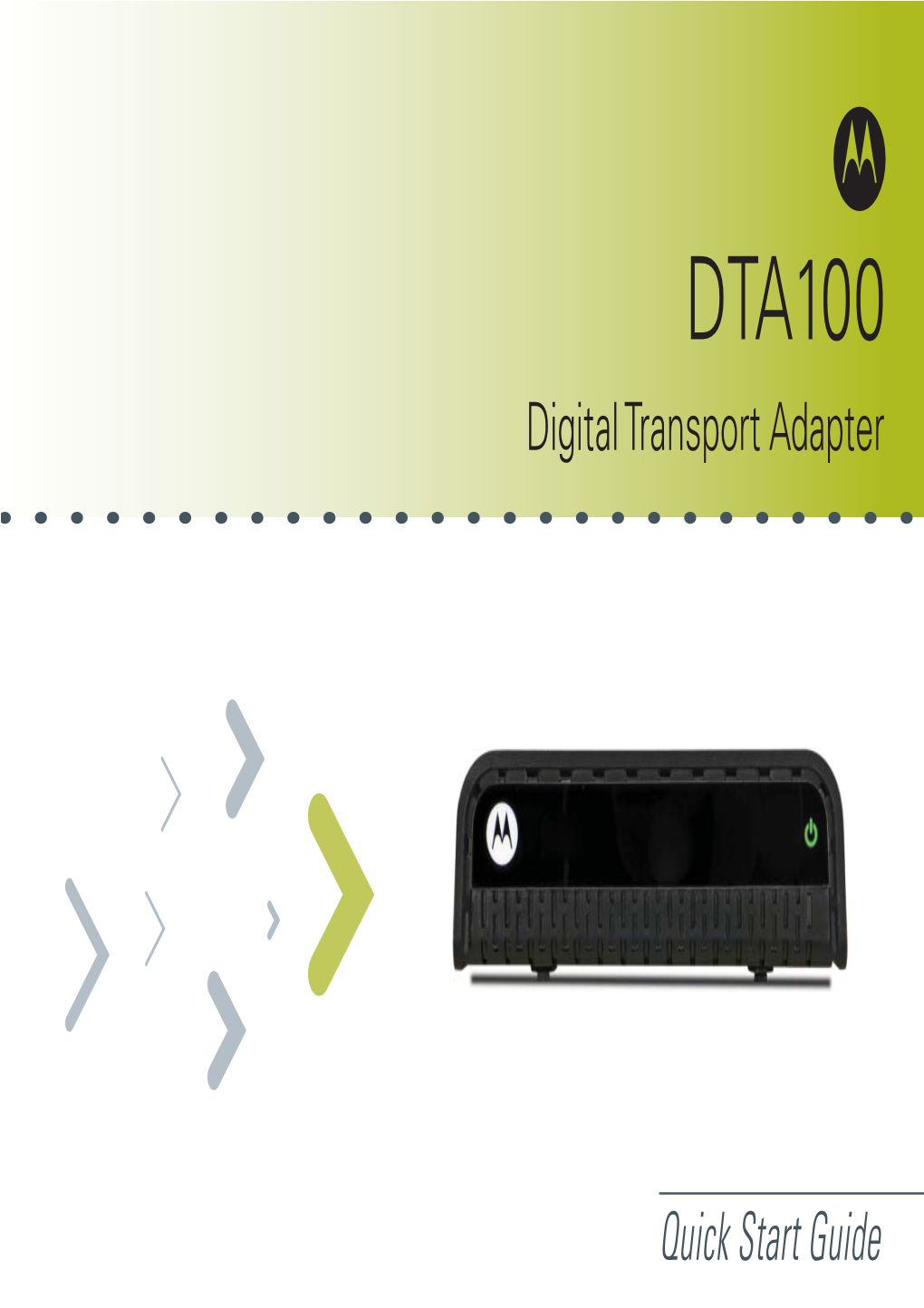 DTA100 Digital Transport Adapter