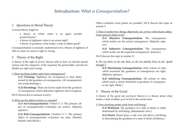 Introduction: What Is Consequentialism?